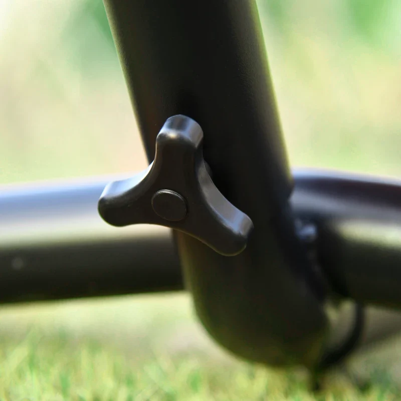 Garden hammock with steel stand white background — GetHovr UK